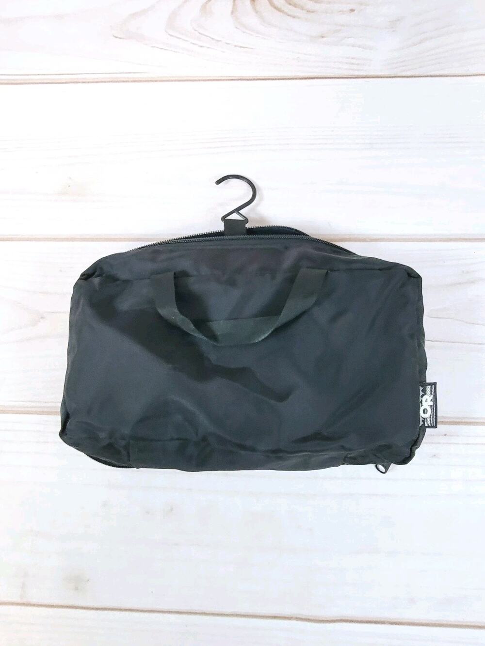 Vintage Outdoor Research Travel Pouch Medium Made In USA Travel Bag Black